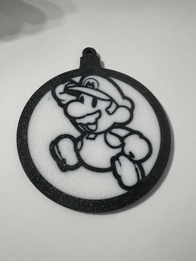 super mario natal enfeite by marcos p arte sinais logotipos nintendo natal 3d print model - Mito3D