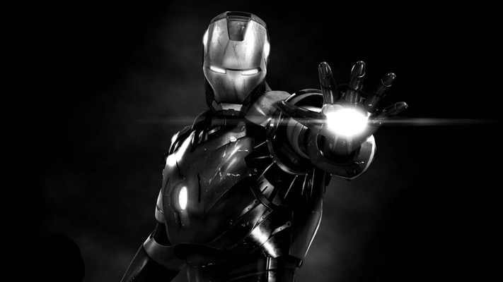 iron man hueforge by fatalchaos25 art 2d marvel super hero 3d print model - Mito3D
