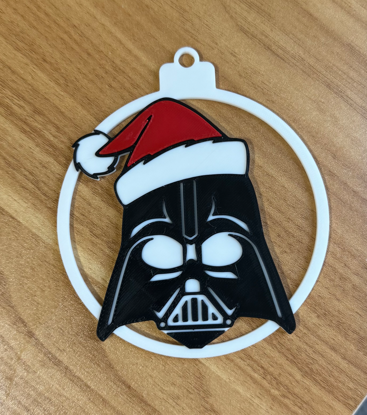 remezclar texto darth vader navidad árbol decoración actualizado remezclado by azretracr juguetes juegos caracteres guerra galaxias estrella guerras ornamento darth vader 3D print model - Mito3D