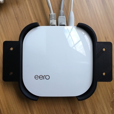 original eero desk mount by jadamsowers hobby & diy electronics thingiverse 3d print model - Mito3D