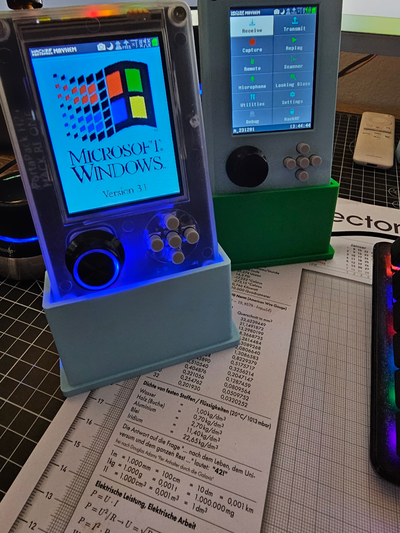 hackrf portapack stand by oldbug62 hobby & diy electronics 3d print model - Mito3D