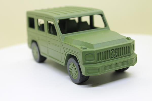 mercedes benz g class pip multicolor remixed by wollip toys & games toy car vehicle print in place 3d print model - Mito3D