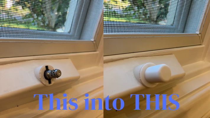 simple window cap by fin3dprinting household decor screw nice good cover 3d print model - Mito3D