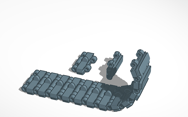 tanque pista ligação melhorado by senhor tankalot passatempo faça 3d print model - Mito3D