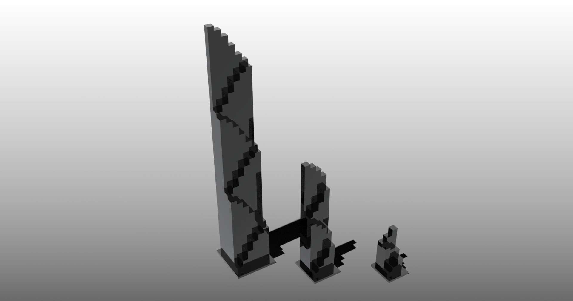 astm 52902 standard z-axis accuracy test models by howell 3d printer z axis 3D print model - Mito3D