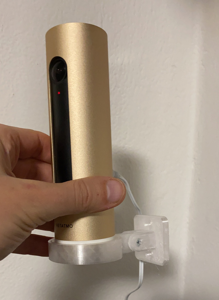 netatmo duvar destek muro by ungarelli hobi kendin yap elektronik kamera 3D print model - Mito3D