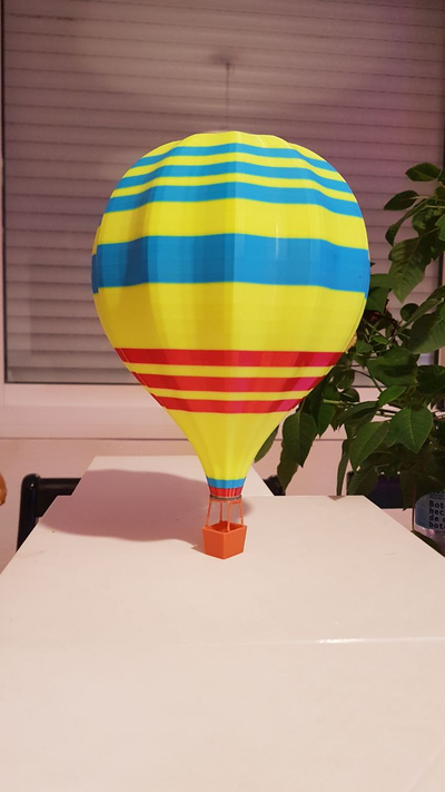 globo aérost tico by josenavas999 loisir diy sport air ballon globe sports aéro chaud 3d print model - Mito3D