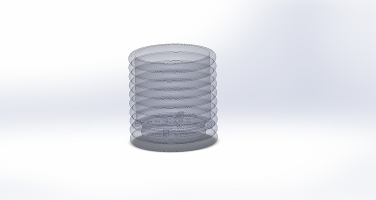 plant pot water bowl by crosserdennis household decor plantpot 3d print model - Mito3D