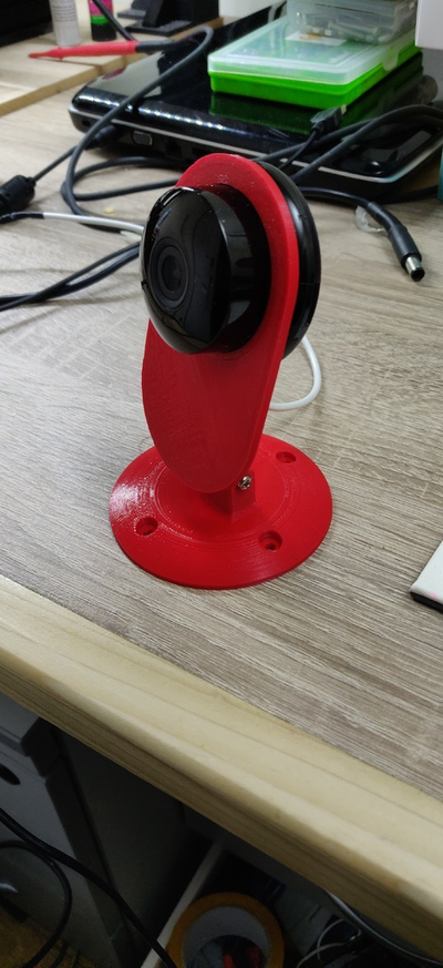 xiaomi yi zuhause haus kamera montieren nest nocken dropcam by boost2 werkzeuge gadgets 3d print model - Mito3D