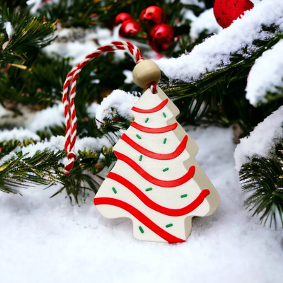 navidad árbol ornamento by bolsa carne casa festividades decoración 2023 adornos ornamanet galleta pastel tratar galletas 3d print model - Mito3D