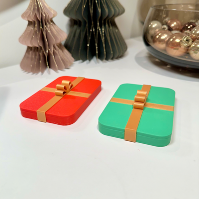 hediye kart noel kutu by gngr3d ev halkı şenlikler kutusu kartı sahibi yılbaşı kutusu 3d print model - Mito3D