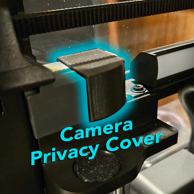 bambu laboratorio telecamera lente copertina guaina by oculare dinamico 3d stampante accessori privacy bambolotto p1p p1s x1c accessorio cap 3d print model - Mito3D