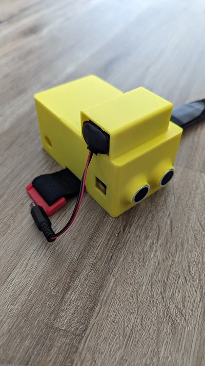 project blinsor chassis by davito education engineering blind sensor 3d print model - Mito3D