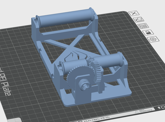 rebobinável filamento caixa seca by 3d impressora acessórios 3d print model - Mito3D