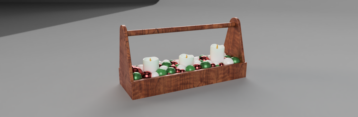 noel araç kutu by mastercivic110 ev halkı dekor candel 3d print model - Mito3D