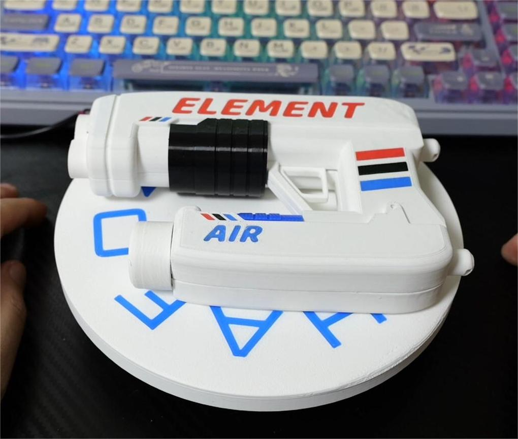 element air esponja bala emisor by feozem juguetes juegos nerf 3D print model - Mito3D