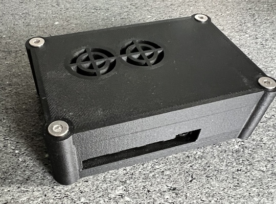 raspberry pi box by tccleatherface tools gadgets raspberrypi raspberrypicase raspberrypi4 gehause 3d print model - Mito3D