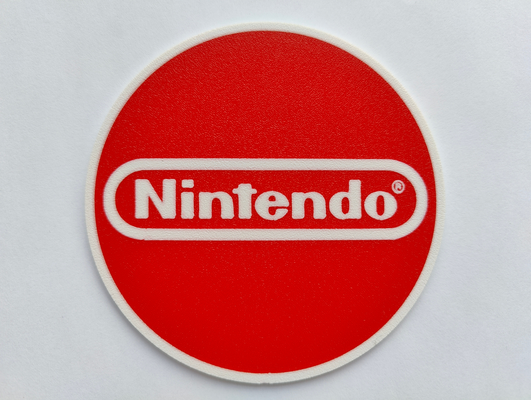 nintendo coaster by szaman household decor 3d print model - Mito3D