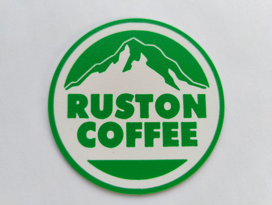 ruston kahve son of us bardak altlığı by şaman ev halkı dekor 3d print model - Mito3D