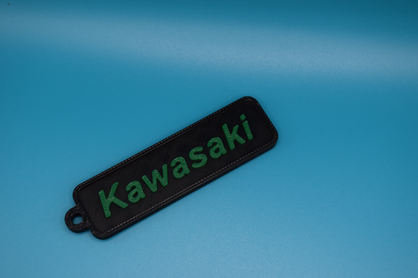 kawasaki porte clés by honteux mode modèles 3d print model - Mito3D