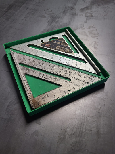 grillefinity empilable double vitesse carré poubelle by manley soudage outils organisateurs outil organisateur tiroir boîte organisation espace rangement boîtes empilables mesure 3d print model - Mito3D
