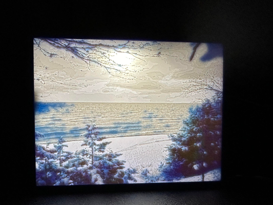 lake superior lithophane by nates print shop household decor bronode litho light art view 3d print model - Mito3D