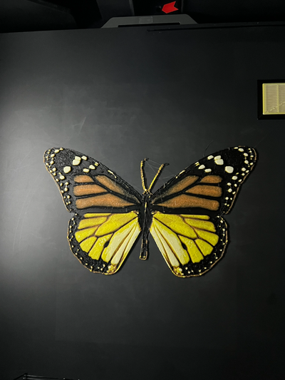 butterfly hueforge by salvi-fibra art 2d magnet 3d print model - Mito3D