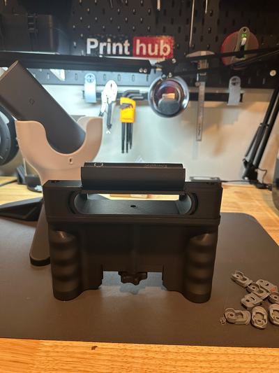 revopoint ilham vermek pil adaptör yeniden karıştırılmış by elektrik hilesi 3d yazıcı aksesuarlar tarayıcı 3d print model - Mito3D