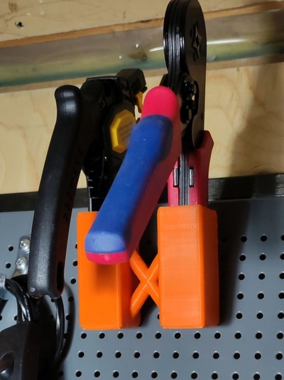 biltema pegboard electric pliers holder by ippe tools thingiverse 3d print model - Mito3D