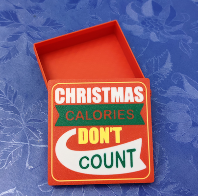 christmas calories box by archork household festivities lid 2023 santa diet ams multicolor gift xmas 3d print model - Mito3D