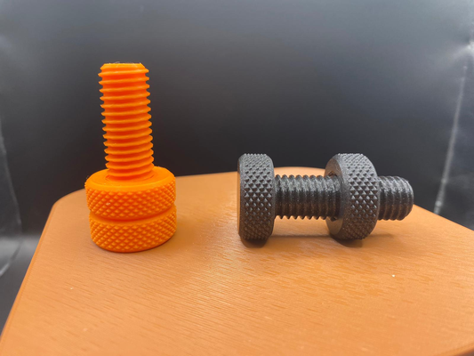 nut & bolt by eon3d 3d printer test models model calibration fidget antistress 3d print model - Mito3D