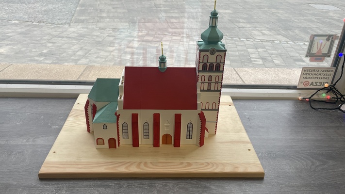 iglesia of calle vor ila by ondra hambre k miniaturas arquitectura iglesia 3d print model - Mito3D