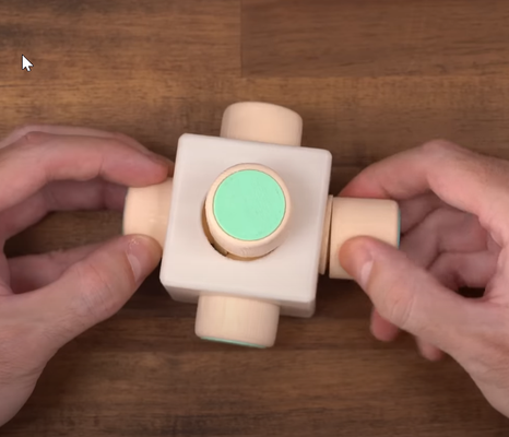 origine cubo mistero scatola by mireplica3d giocattoli giochi puzzle 3d print model - Mito3D