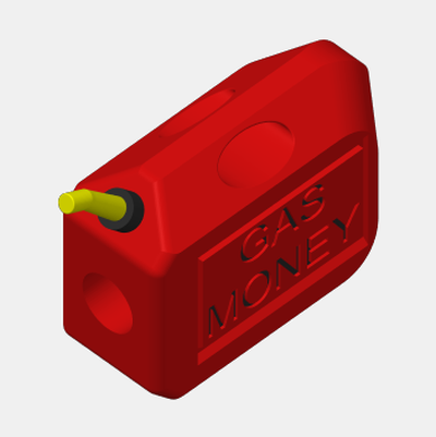 gaz argent pouvez ornement porte clés by bonjour roberto ménage décor 2024 résolution 3d print model - Mito3D