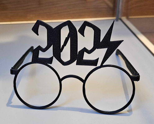 eyeglasses harry potter 2024 by sylosis3d 3d printer parts year 3d print model - Mito3D