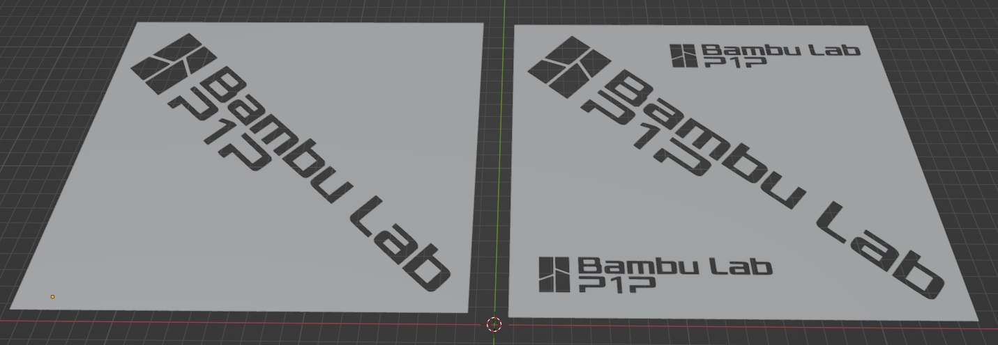 first layer bambulab p1p by mazzinix 3d printer test models firstlayer calibration 3D print model - Mito3D