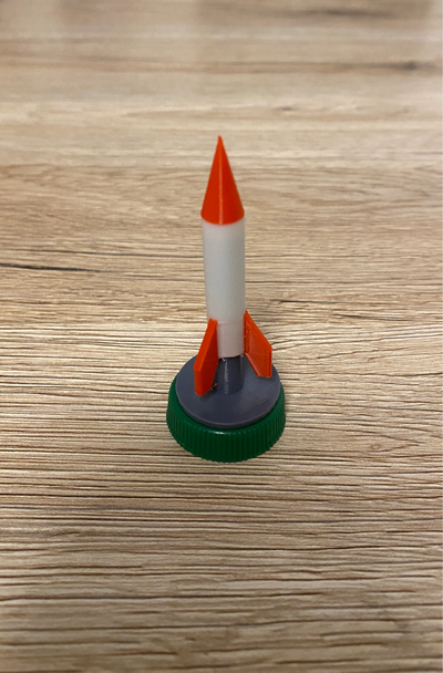 compressed air rocket by eli kpp toys & games toy bottle 3d print model - Mito3D