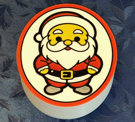 santa claus geschenk box by erzengel haushalt feierlichkeiten weihnachten 2023 2024 deckel ams 5 farben 3d print model - Mito3D