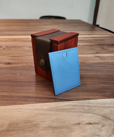 wyrmwood mazzo scatola divisore by jake hillman it giocattoli giochi tcg deckbox 3d print model - Mito3D