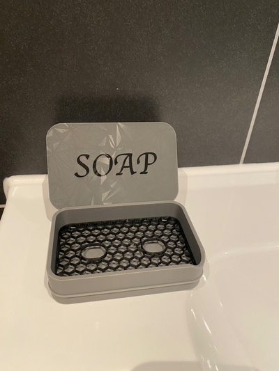 soap dish holder lid by 3djjnice household house models traveler box 3d print model - Mito3D