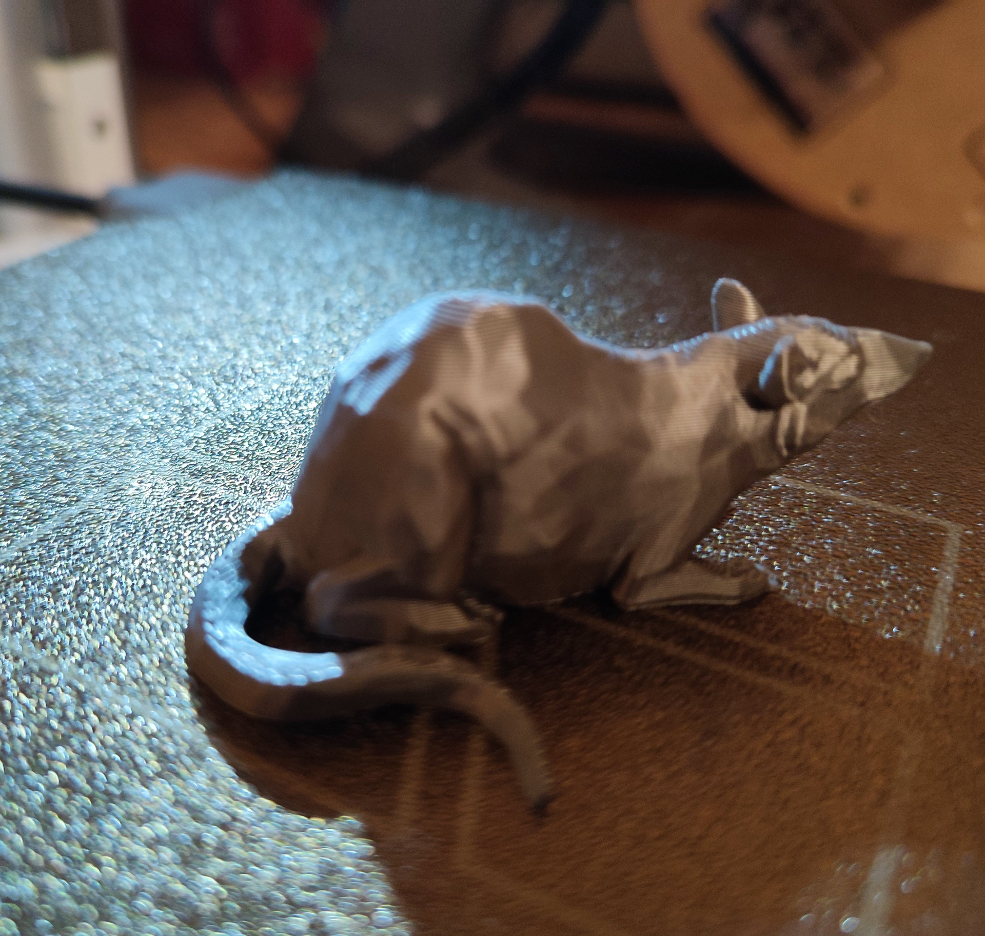 poly rat by classique 2 5 art sculptures sculpture gris vermine ravageur 3D print model - Mito3D