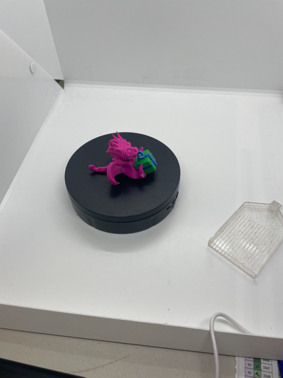 carina drago natale albero decorazione by fuze corta miniature creature decorazioni 3d stampa 3d print model - Mito3D