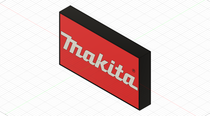 makita lightbox simple print by razer05 hobby & diy 3d print model - Mito3D
