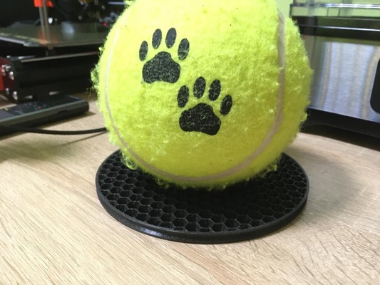 gros balle titulaire soutien by ondrej ménage jardin drzak supporter chaussure tennis drzaknatenisak court 3d print model - Mito3D