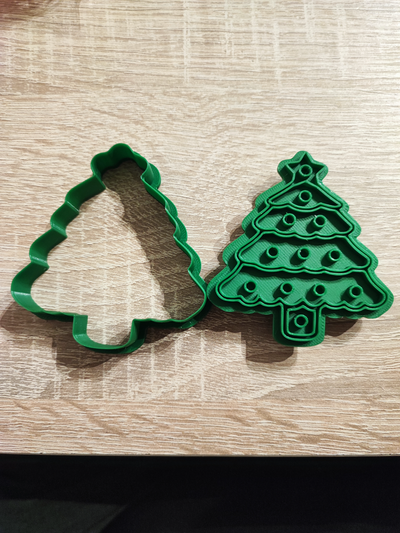 christmas tree cookie cutter by ferrykalina household house models cutters 3d print model - Mito3D