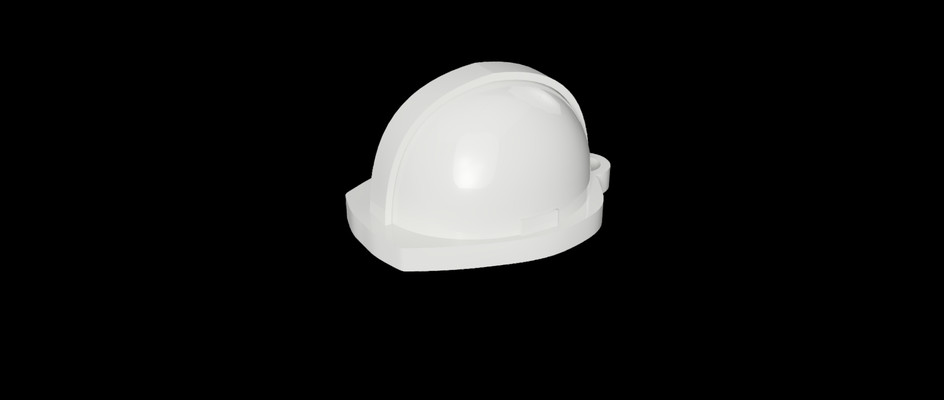 construction helmet by mike 3d art models keychain 3d print model - Mito3D
