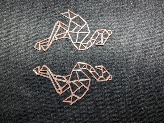 flamingo brincos by dominik h moda 3d print model - Mito3D