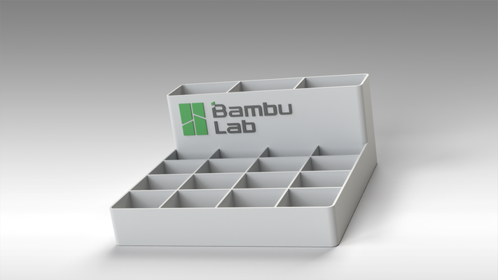 mega compartimiento herramientas empulgueras by 3d impresión maestros cubo artilugio tornillo hardware lápiz soporte bambu a1 multi 3d print model - Mito3D