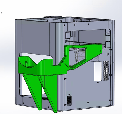 menzogna sunlu s2 filamento asciugatrice mano ams centro by 3d stampante accessori amshub montare x1c p1s 3d print model - Mito3D