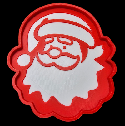 santa claus weihnachten by trinkgeldkarte haushalt feierlichkeiten noel pere 3d print model - Mito3D